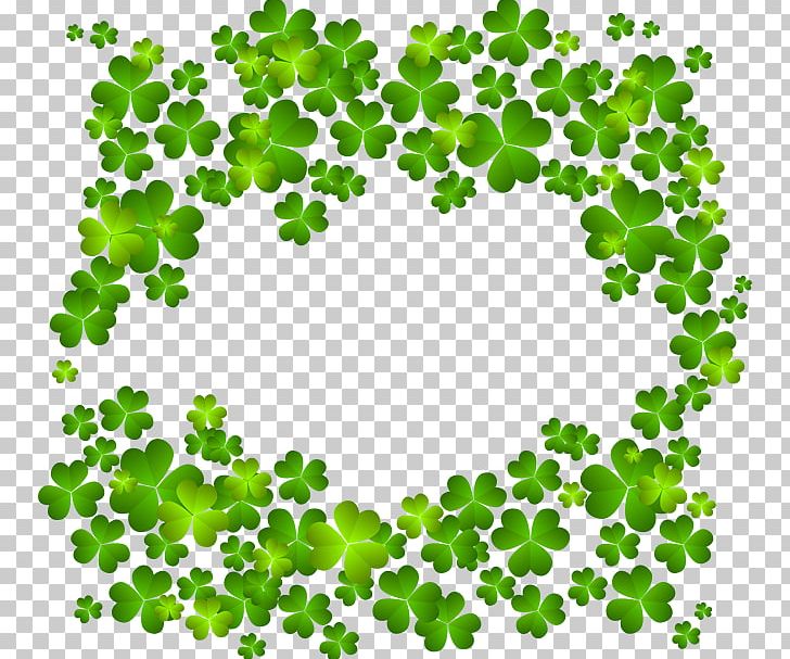 Ireland Four-leaf Clover Shamrock PNG, Clipart, 4 Leaf Clover, Area, Clip Art, Clover, Clover Border Free PNG Download