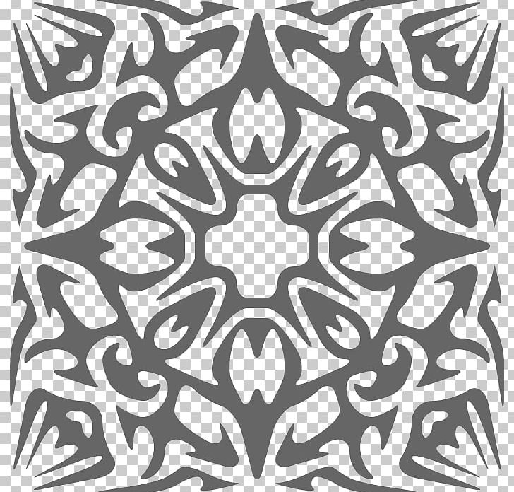 Kaleidoscope S . PNG, Clipart, Area, Azulejo, Black, Black And White, Blue Free PNG Download