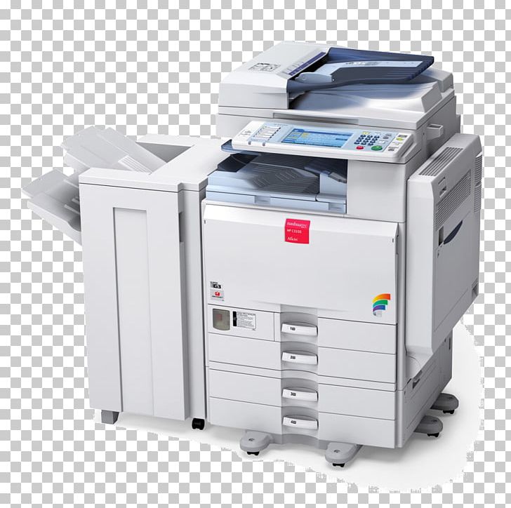 Ricoh Photocopier Multi-function Printer Photostat Machine Printing PNG, Clipart, Angle, Canon, Color, Image Scanner, Inkjet Printing Free PNG Download