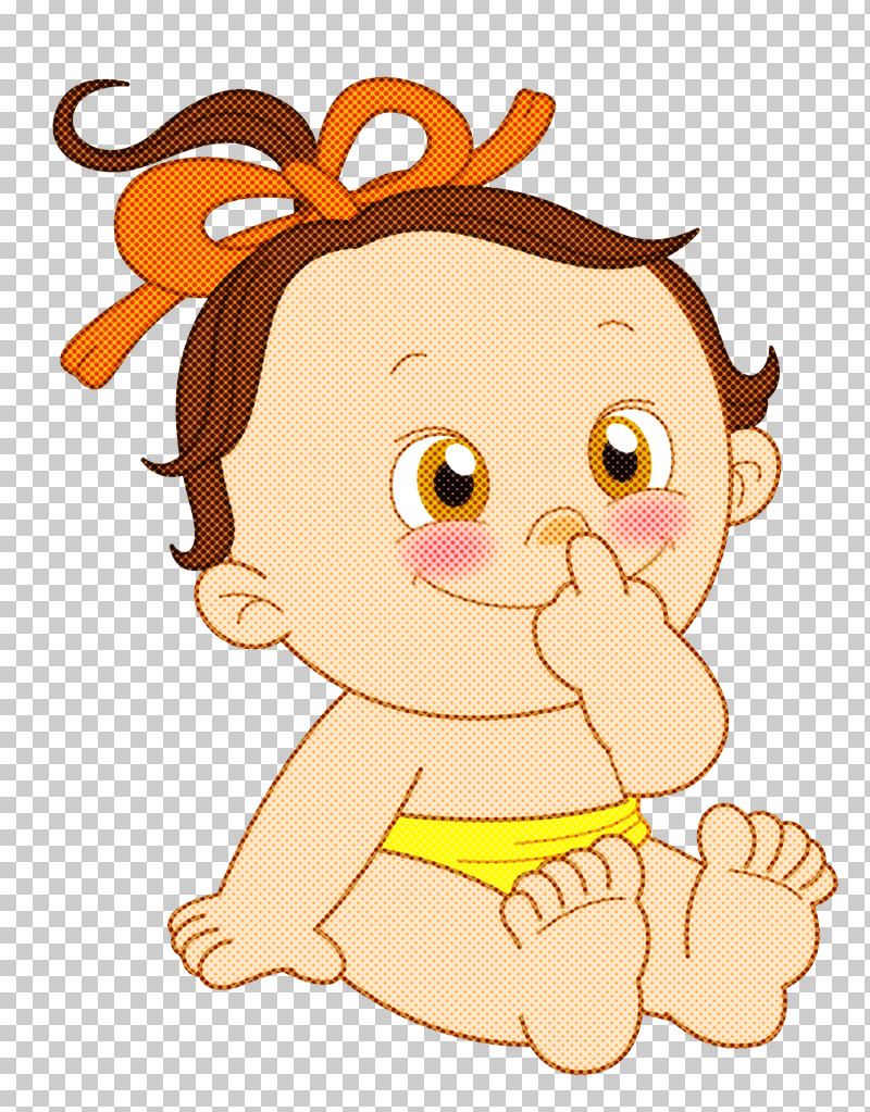 Cartoon Cheek Nose Head Yellow PNG, Clipart, Cartoon, Cheek, Child, Head, Nose Free PNG Download