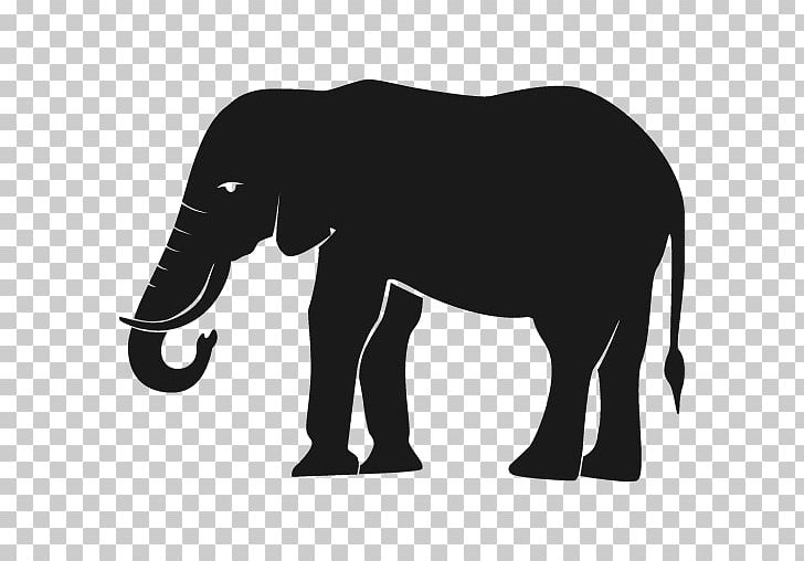African Elephant Indian Elephant Drawing PNG, Clipart, Animals, Asian Elephant, Black, Black And White, Boar Hunting Free PNG Download