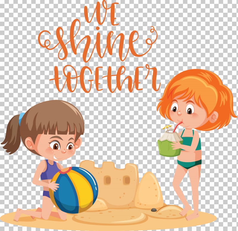 We Shine Together PNG, Clipart, Cartoon, Drawing, Logo, Silhouette Free PNG Download