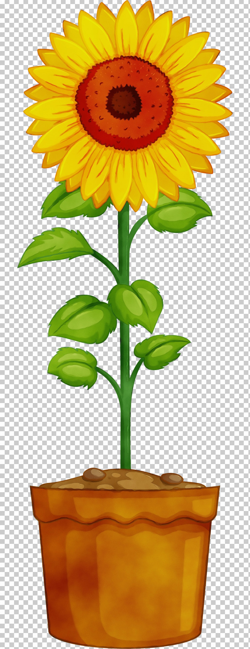 Vector Drawing Flowerpot Plant Stem Logo PNG, Clipart, Drawing, Flower, Flowerpot, Logo, Paint Free PNG Download