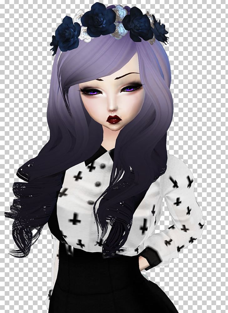 IMVU Avatar Anime Black Ghoul PNG, Clipart, Anime, Avatar, Black, Black Hair, Blouse Free PNG Download