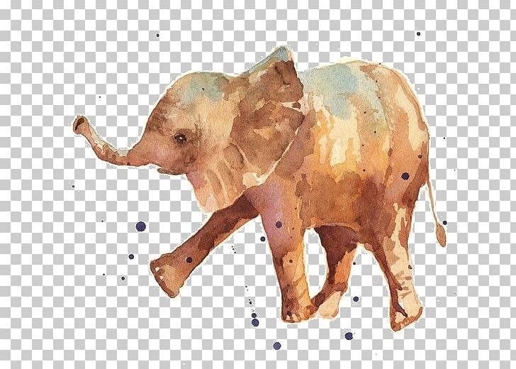 Watercolor Painting UGallery Art Drawing PNG, Clipart, Abstract Art, African Elephant, Art, Canvas, Canvas Print Free PNG Download