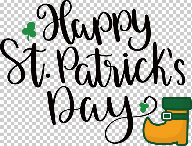 St Patricks Day PNG, Clipart, Behavior, Calligraphy, Happiness, Human, Line Free PNG Download