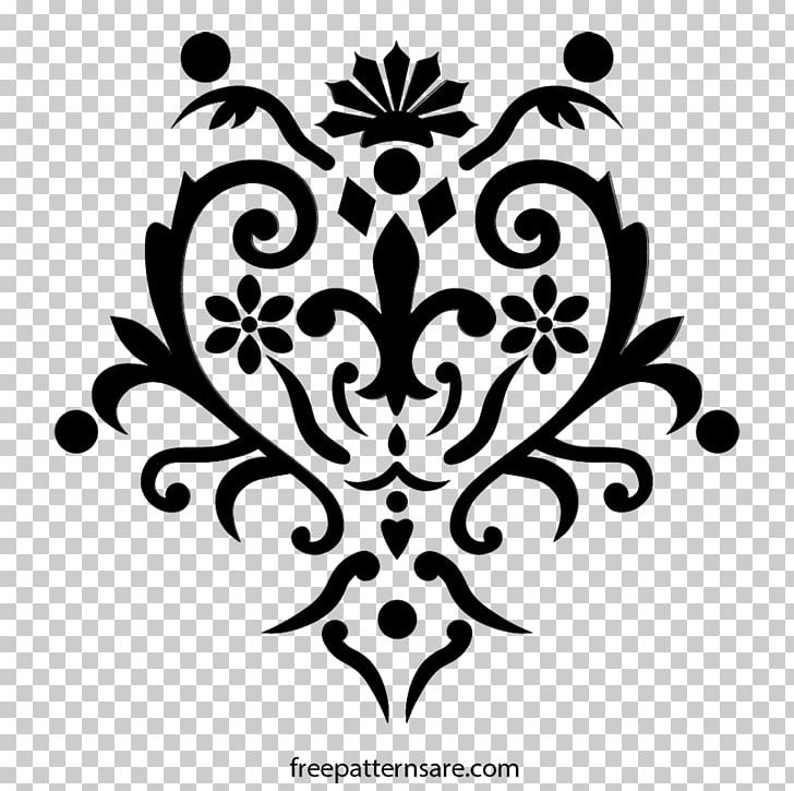 Pattern PNG, Clipart, Art, Black, Black And White, Branch, Damask Free PNG Download