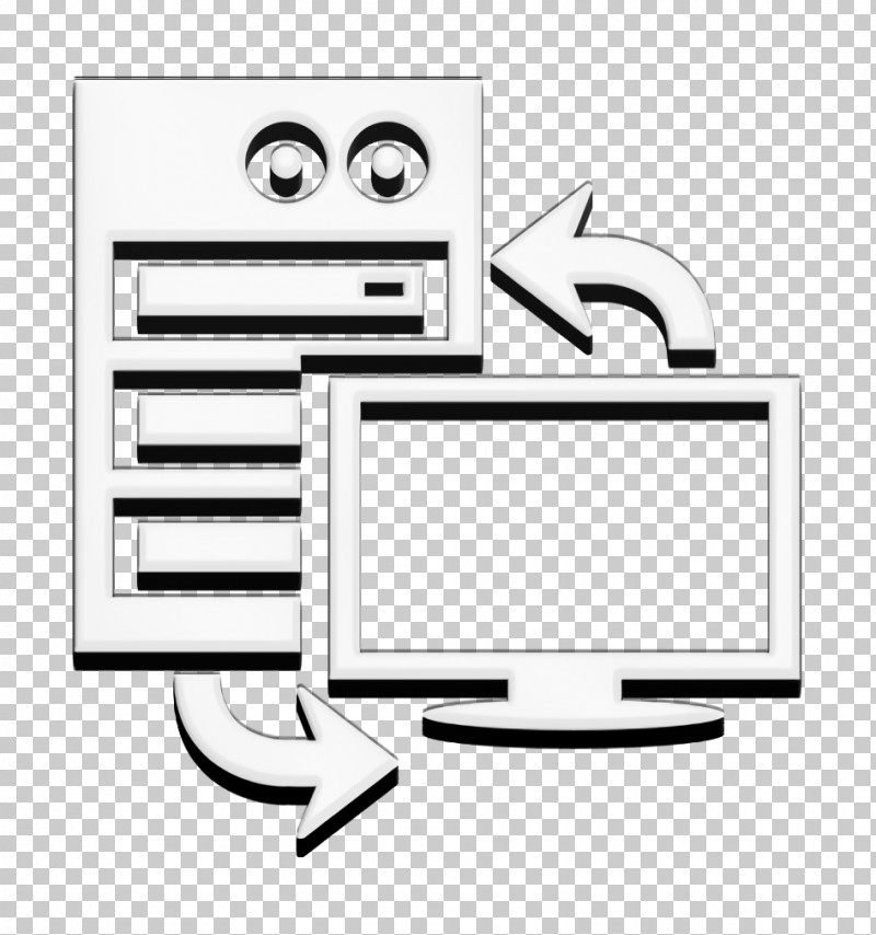 Computer And Media 1 Icon Server Icon Server Client Exchange Icon PNG, Clipart, Computer And Media 1 Icon, Computer Icon, Computer Monitor, Computer Monitor Accessory, Geometry Free PNG Download