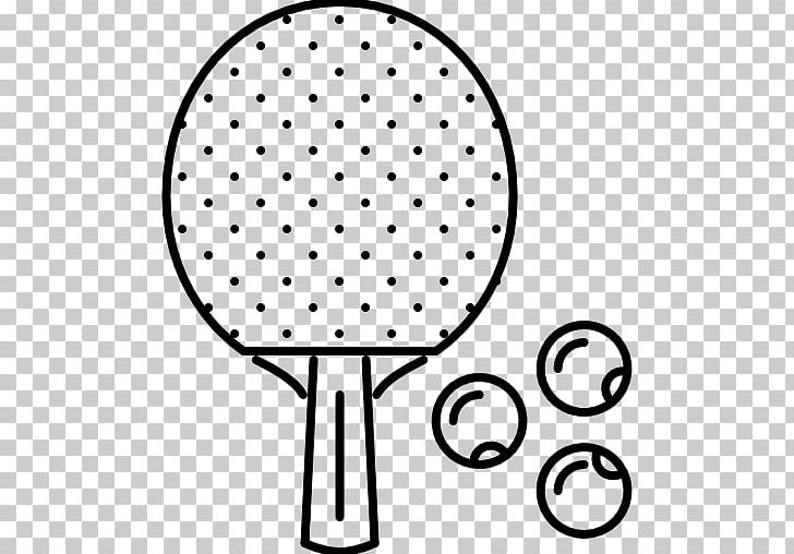Ping Pong Paddles & Sets Racket Computer Icons Sport PNG, Clipart, Area, Black And White, Circle, Computer Icons, Line Free PNG Download
