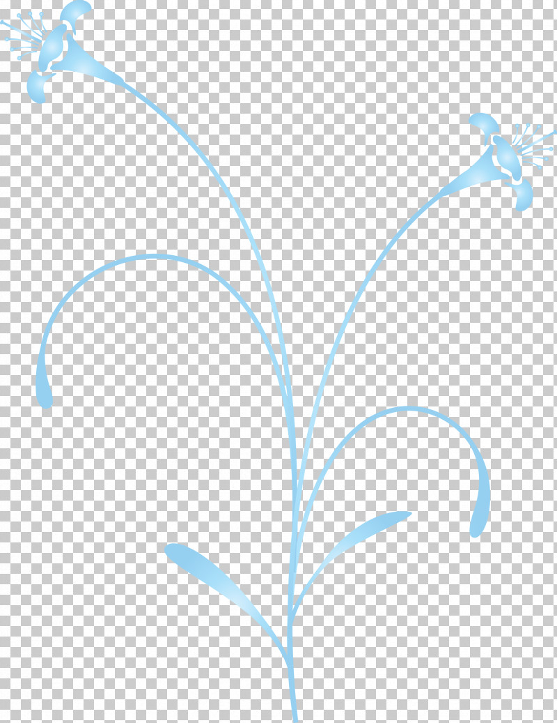 Easter Flower Spring Flower PNG, Clipart, Blue, Easter Flower, Flower, Leaf, Line Free PNG Download