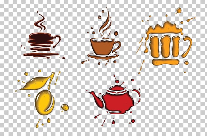 Coffee Cup Drop Shape Illustration PNG, Clipart, Brand, Coffee, Coffee Cup, Cup, Download Free PNG Download