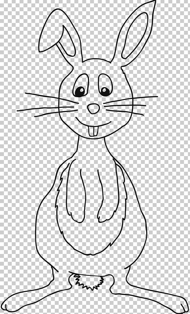 Domestic Rabbit Hare Whiskers Ausmalbild Coloring Book PNG, Clipart, Animal, Ausmalbild, Black And White, Cat, Cat Like Mammal Free PNG Download
