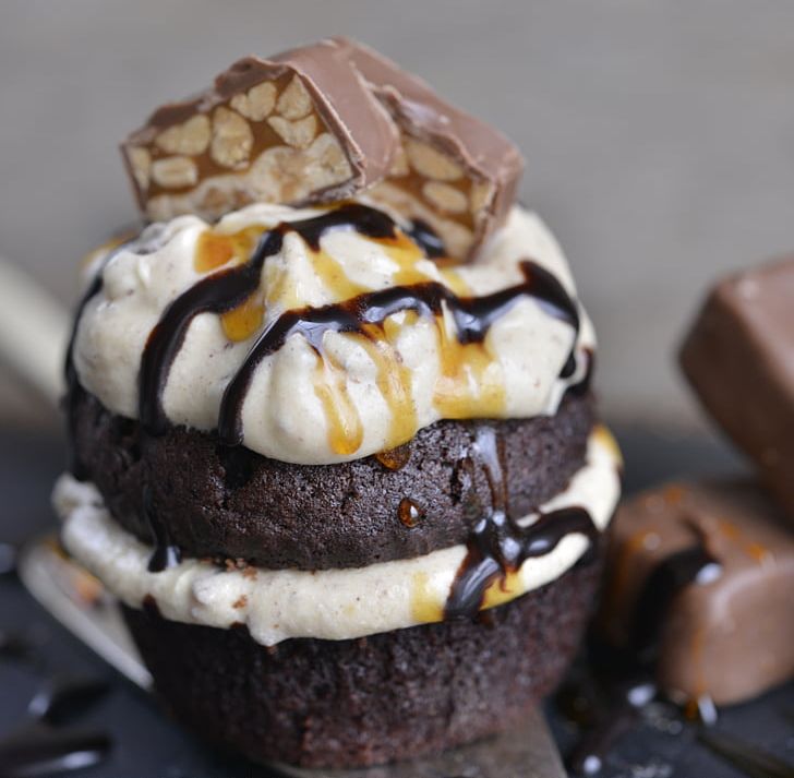 Cupcake Muffin Chocolate Brownie Fudge Dessert PNG, Clipart, Biscuits, Buttercream, Cake, Chocolate, Chocolate Brownie Free PNG Download