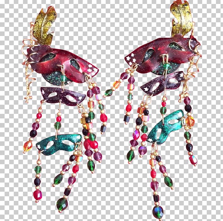 Earring Mardi Gras Lunch Bead Party PNG, Clipart, Bead, Body Jewellery, Body Jewelry, Earring, Earrings Free PNG Download