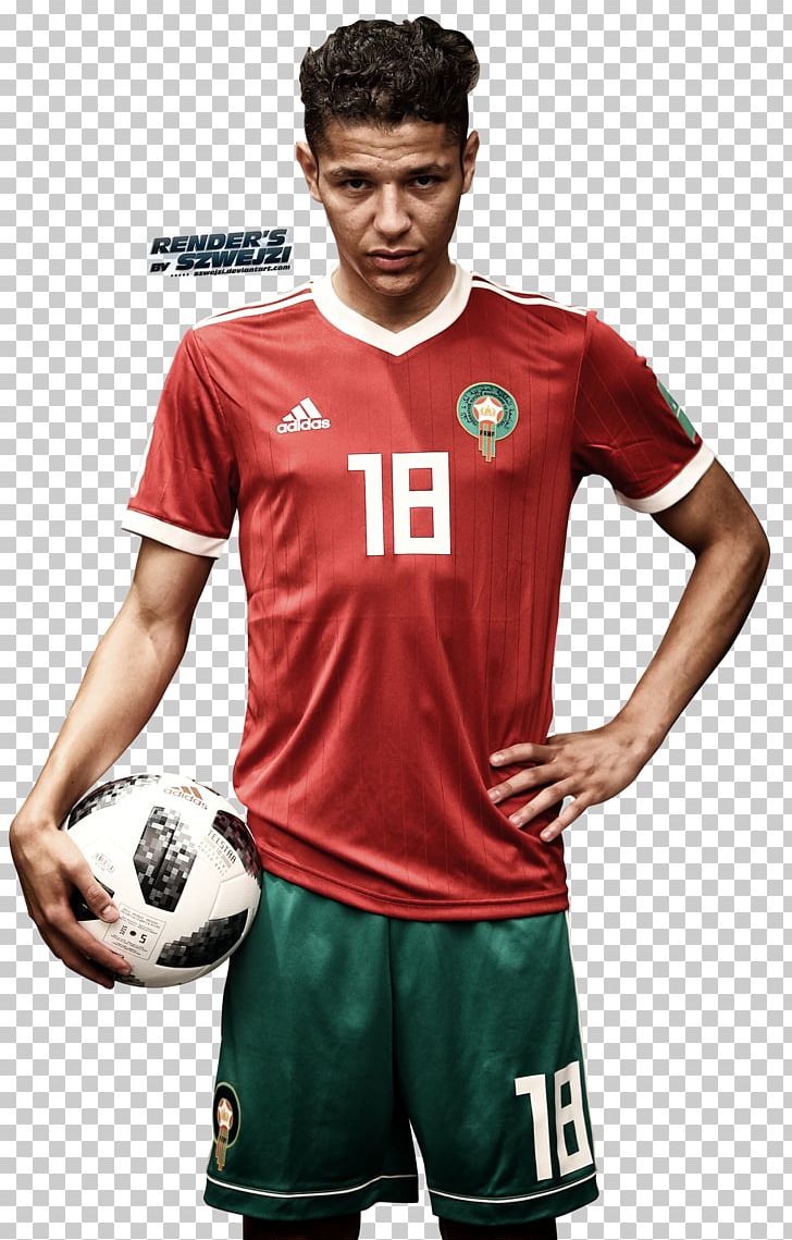 Amine Harit Morocco National Football Team 2018 World Cup PNG, Clipart, 2018 World Cup, Amine, Ball, Clothing, Fc Schalke 04 Free PNG Download