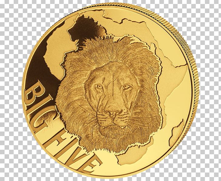 Lion Big Five Game Leopard Cameroon Coin PNG, Clipart, 2018, African Bush Elephant, Animals, Big Cat, Big Cats Free PNG Download