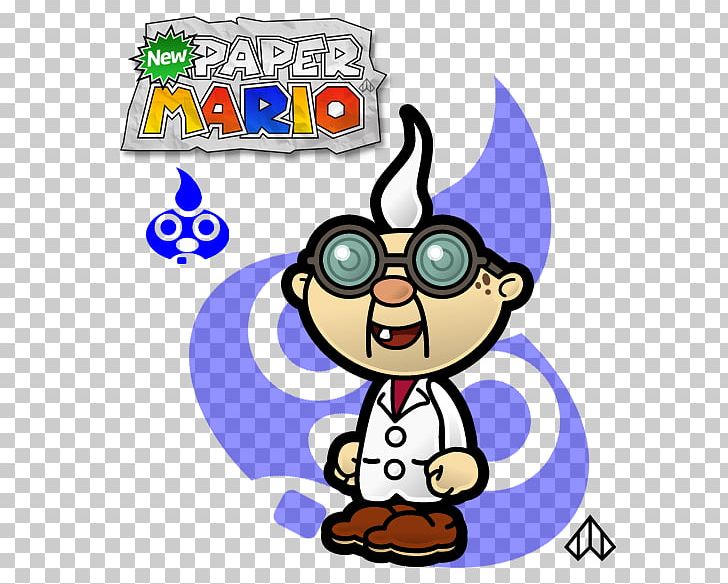 Paper Mario: Sticker Star Mario Bros. Profesor E. Gadd PNG, Clipart, Area, Artwork, Blooper, Cartoon, Fictional Character Free PNG Download