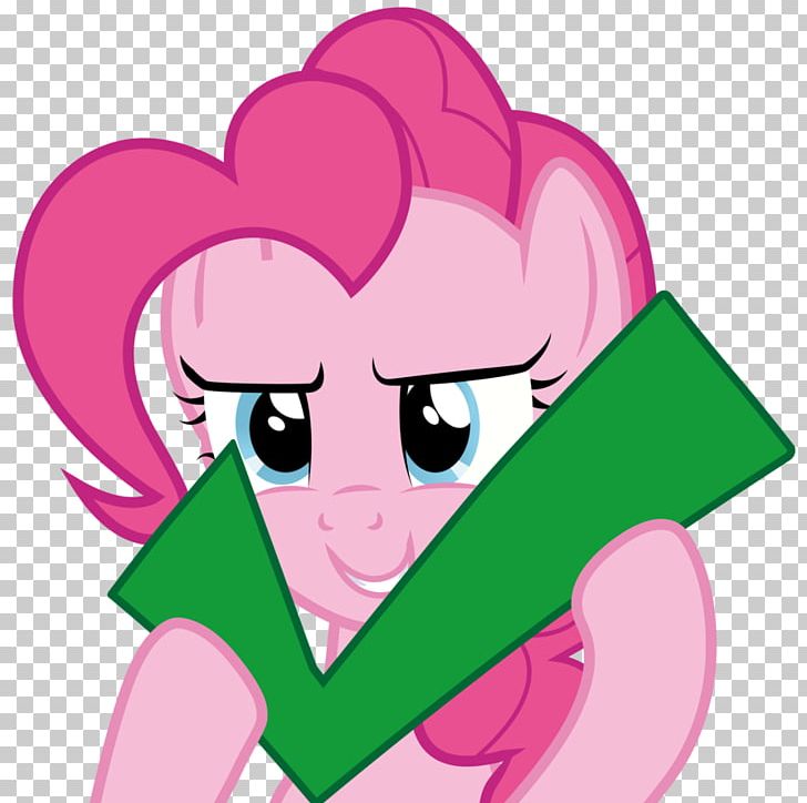 Pinkie Pie Check Mark Applejack PNG, Clipart, Cartoon, Check Mark, Equestria, Eye, Face Free PNG Download