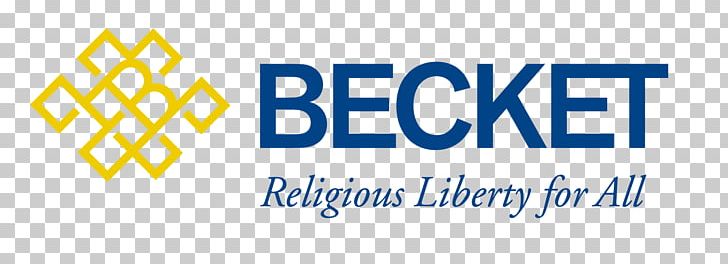 Becket Fund For Religious Liberty Organization Freedom Of Religion Logo PNG, Clipart, Area, Belief, Blue, Brand, Donation Free PNG Download