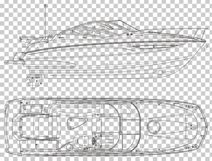 Boating Yamaha Motor Company Yacht Naval Architecture PNG, Clipart, Angle, Architecture, Artwork, Automotive Design, Black And White Free PNG Download