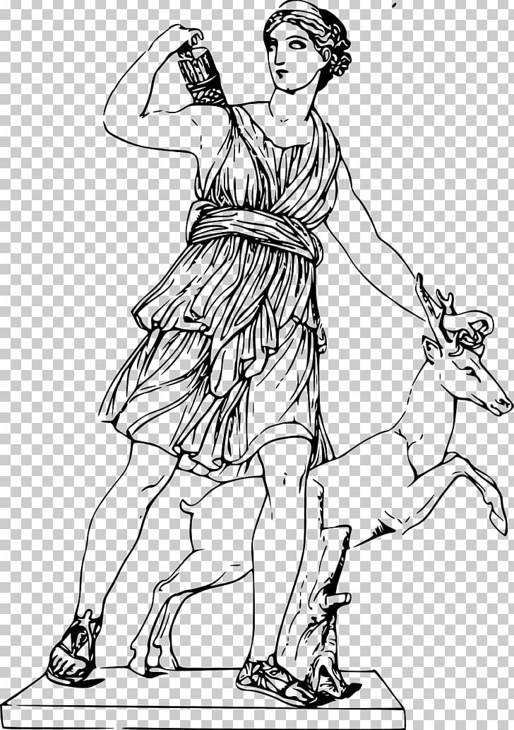 Artemis Greek Mythology Goddess PNG, Clipart, Arm, Art, Artemis, Artwork, Fashion Design Free PNG Download