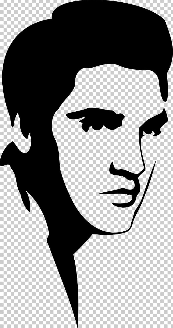 Elvis Presley Stencil Silhouette PNG, Clipart, Animals, Art, Artwork, Black, Black And White Free PNG Download