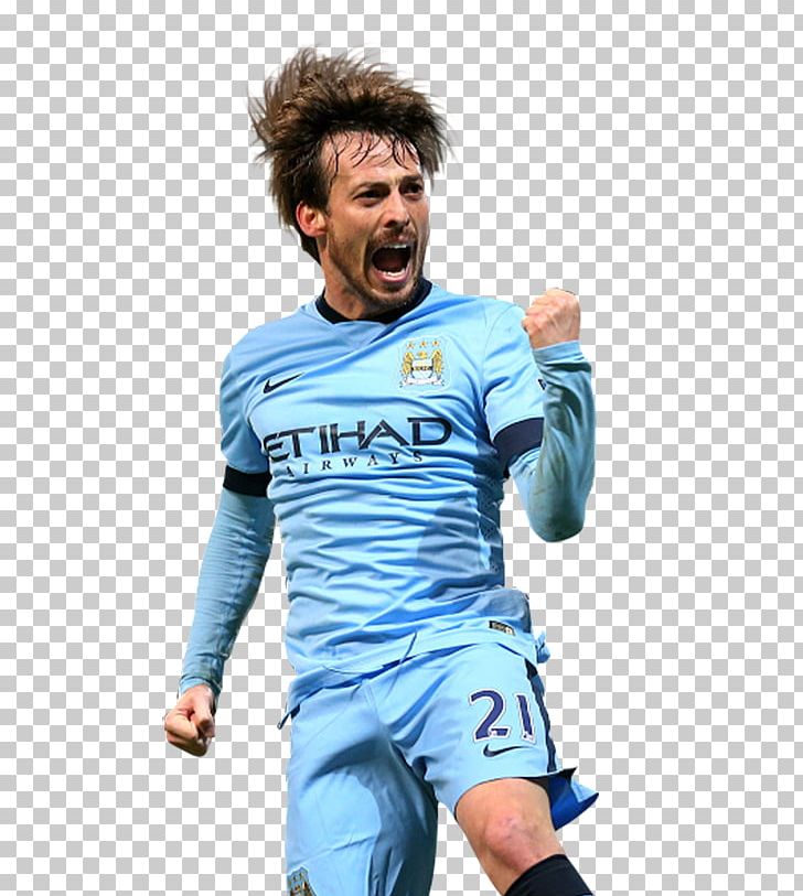 David Silva Manchester City F.C. Jersey Rendering PNG, Clipart, Andres Iniesta, Antalyaspor, Blue, Clothing, David Silva Free PNG Download