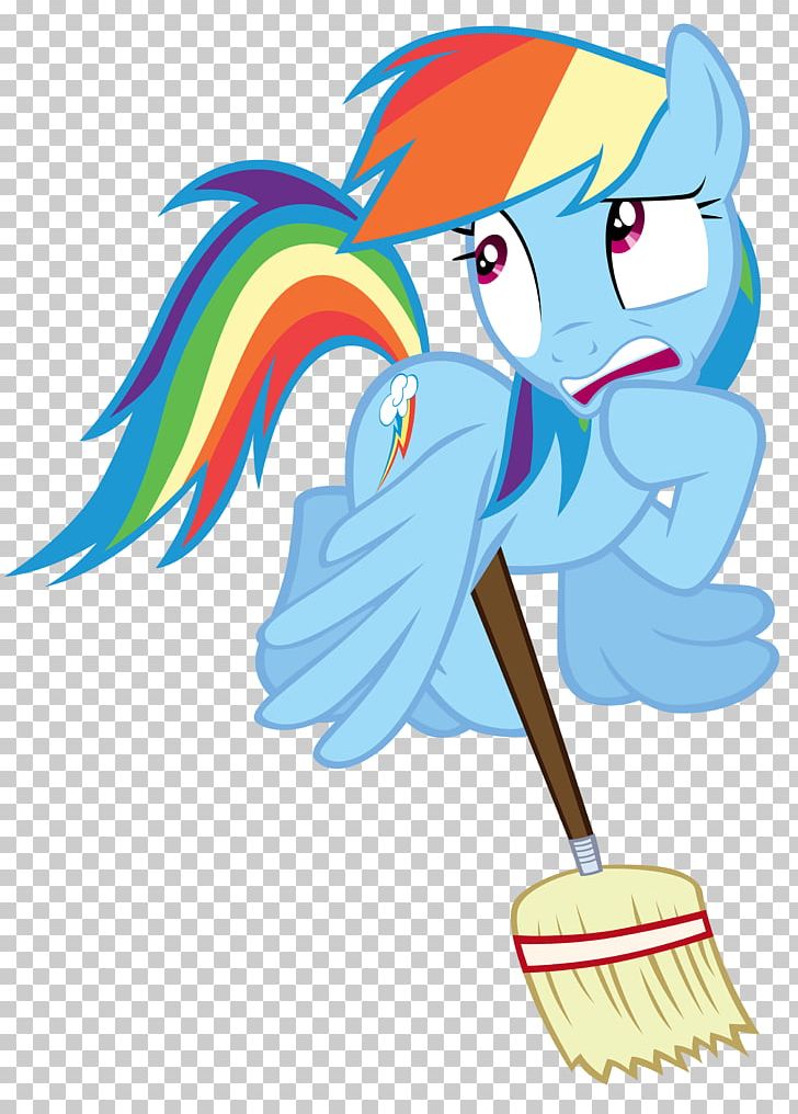 Rainbow Dash My Little Pony: Friendship Is Magic Fandom Fan Art PNG, Clipart, Art, Artwork, Beak, Broom, Cartoon Free PNG Download