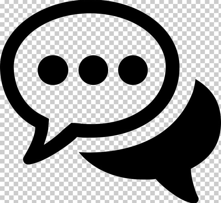 Online Chat Computer Icons Smiley Shoutbox PNG, Clipart, Black, Black And White, Cdr, Chat, Computer Icons Free PNG Download