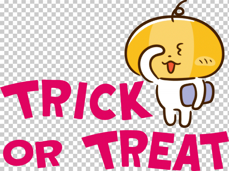 TRICK OR TREAT Halloween PNG, Clipart, Behavior, Cartoon, Geometry, Halloween, Happiness Free PNG Download