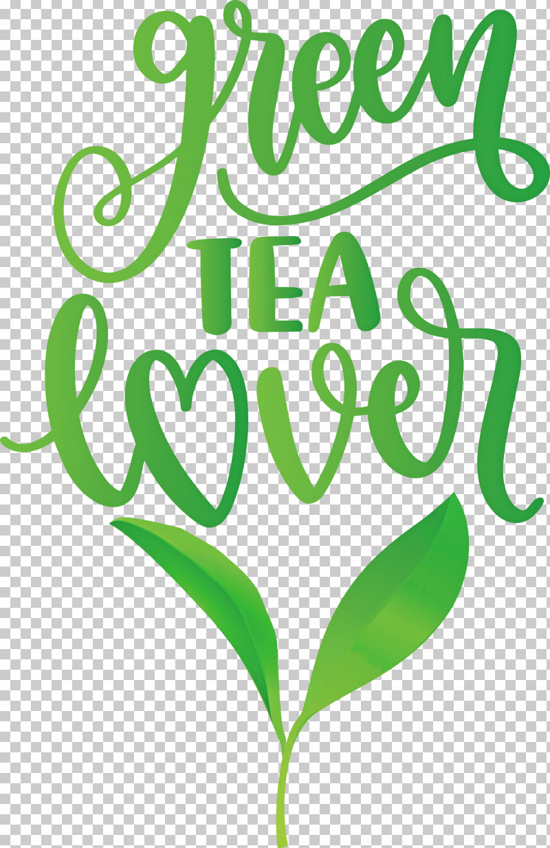 Green Tea Lover Tea PNG, Clipart, Flower, Happiness, Leaf, Line, Logo Free PNG Download