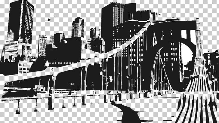Manhattan Skyline Silhouette PNG, Clipart, Bridges, Building, City, Golden Gate Bridge, Graphic Arts Free PNG Download