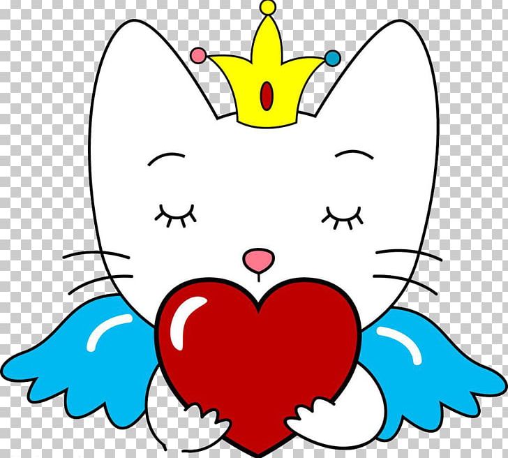 Cat Kitten Cartoon PNG, Clipart, Animals, Cartoon, Cuteness, Fictional Character, Flower Free PNG Download