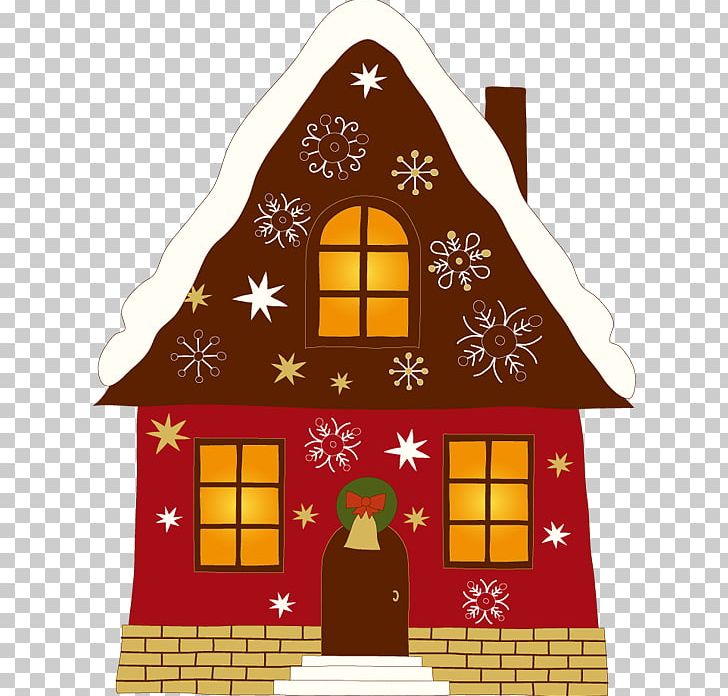 Santa Claus Gingerbread House Christmas PNG, Clipart, Apartment House, Cartoon House, Christ, Christmas Card, Christmas Decoration Free PNG Download