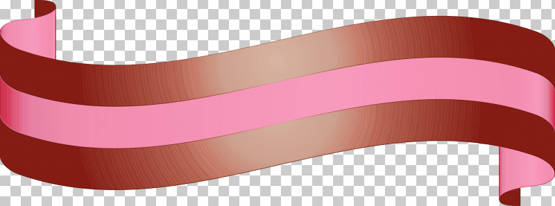 Pink Ribbon Line Material Property Beige PNG, Clipart, Beige, Belt, Line, Magenta, Material Property Free PNG Download