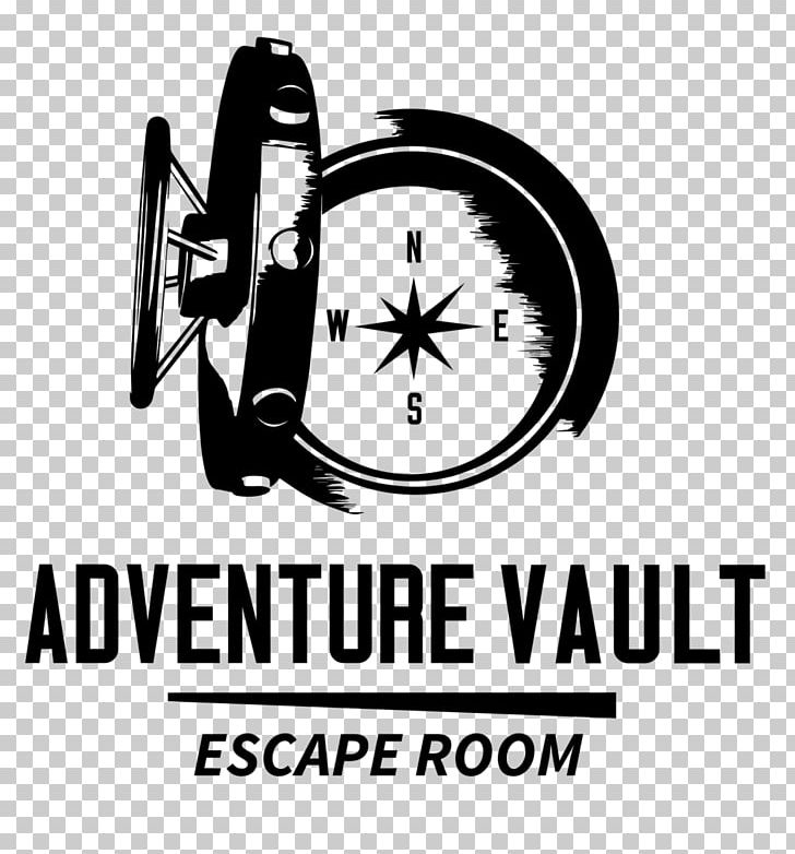 Adventure Vault | Escape Room Boca Raton Logo Team Building Business PNG, Clipart, Area, Black And White, Boca Raton, Brand, Business Free PNG Download
