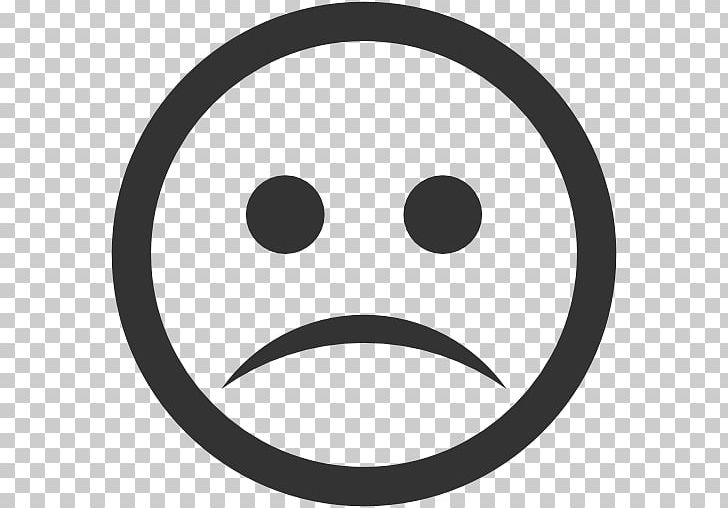 Smiley Emoticon Computer Icons Sadness PNG, Clipart, Black And White, Circle, Computer Icons, Emoticon, Encapsulated Postscript Free PNG Download