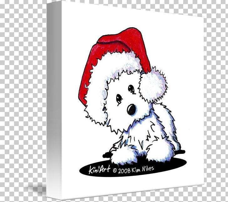 West Highland White Terrier Santa Claus Christmas PNG, Clipart, Art, Bear, Canvas Print, Christmas, Christmas Ornament Free PNG Download