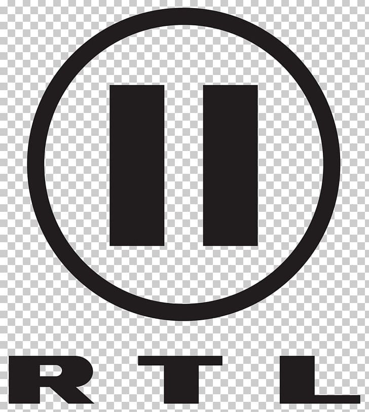 RTL II RTL Group Logo Television PNG, Clipart, Area, Black And White, Brand, Circle, Encapsulated Postscript Free PNG Download