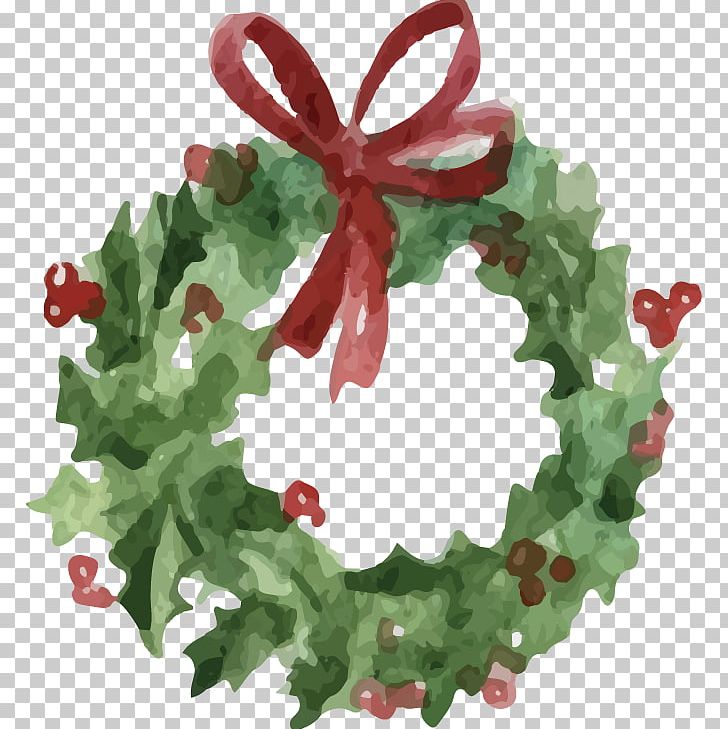 Wreath Christmas PNG, Clipart, Aquifoliaceae, Aquifoliales, Cartoon, Christmas Decoration, Christmas Frame Free PNG Download