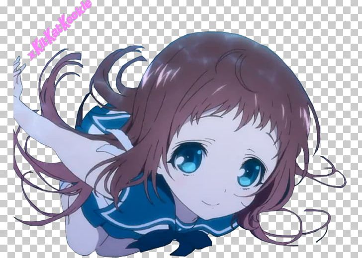 Anime Manaka Mukaido Miuna Shiodome Mangaka PNG, Clipart, Anime, Art, Artwork, Black Hair, Blue Free PNG Download