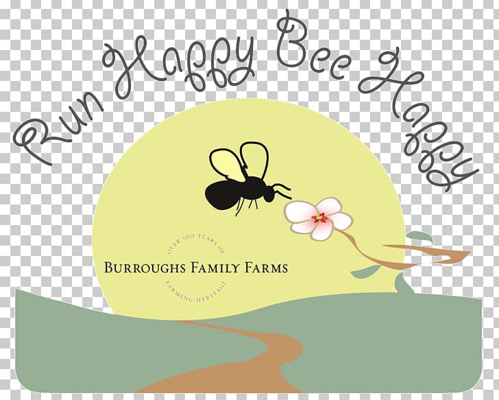 3rd Annual Run Happy Bee Happy 5K And Kids Run/Walk Running Burroughs Family Farms 5K Run Racing PNG, Clipart, 5k Run, Brand, Burroughs Family Farms, Butterfly, Farm Free PNG Download