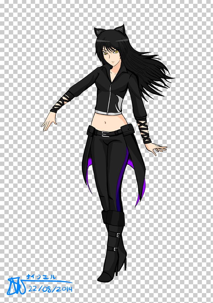 Blake Belladonna Costume Design Clothing RWBY PNG, Clipart, Anime, Art, Black Hair, Blake Belladonna, Clothing Free PNG Download