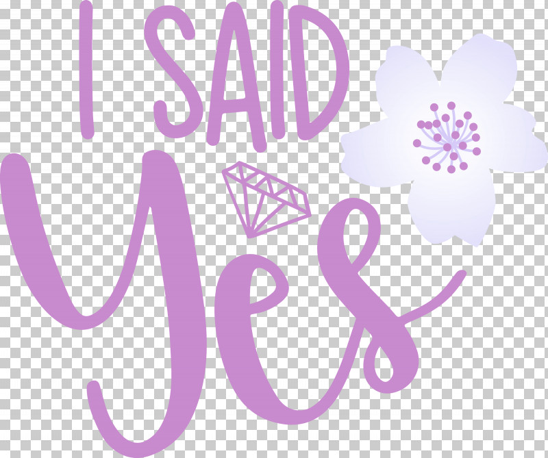 I Said Yes She Said Yes Wedding PNG, Clipart, Flower, Geometry, I Said Yes, Lavender, Line Free PNG Download