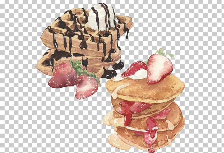 Belgian Waffle Butter Painting PNG, Clipart, Bread, Breakfast, Butter, Chocolate, Chocolate Flavor Free PNG Download
