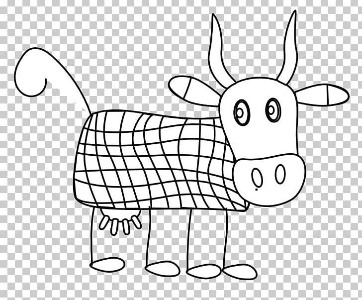 Cattle Black And White Line Art Cartoon PNG, Clipart, Animal, Area, Black And White, Cartoon, Cattle Free PNG Download