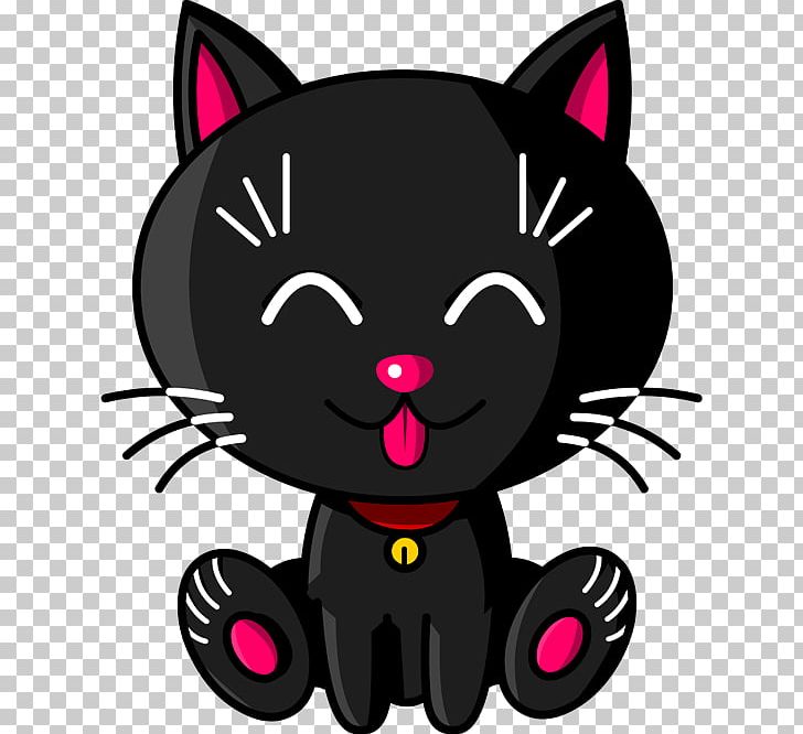 Kitten Whiskers Domestic Short-haired Cat Black Cat PNG, Clipart, Animal, Animals, Bananya, Black, Black Cat Free PNG Download