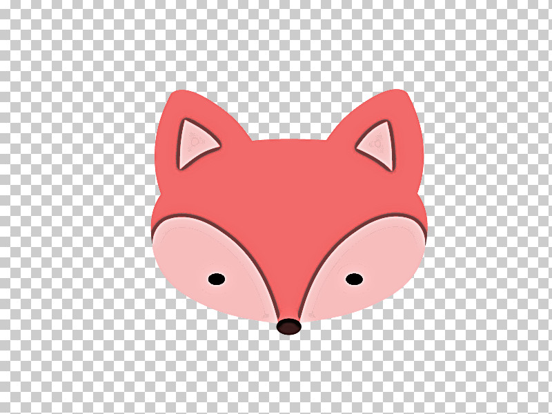 Pink Head Cartoon Nose Snout PNG, Clipart, Cartoon, Fox, Head, Nose, Pink Free PNG Download