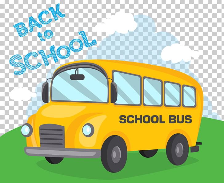 School Bus Yellow Cartoon PNG, Clipart, Bus, Bus Vector, Car, Compact Car, Encapsulated Postscript Free PNG Download
