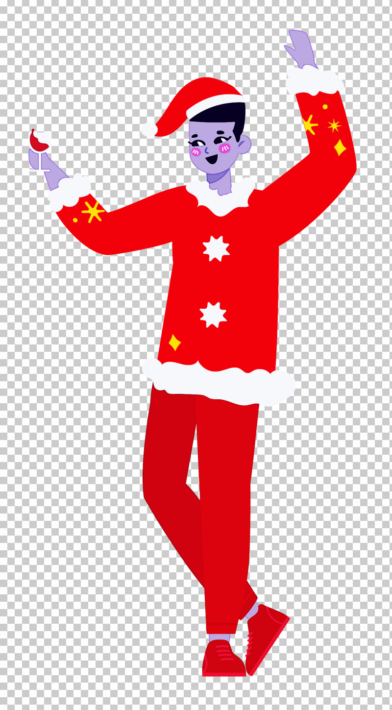 Celebrating Christmas Party PNG, Clipart, Celebrating, Character, Christmas, Costume, Ecosystem Free PNG Download
